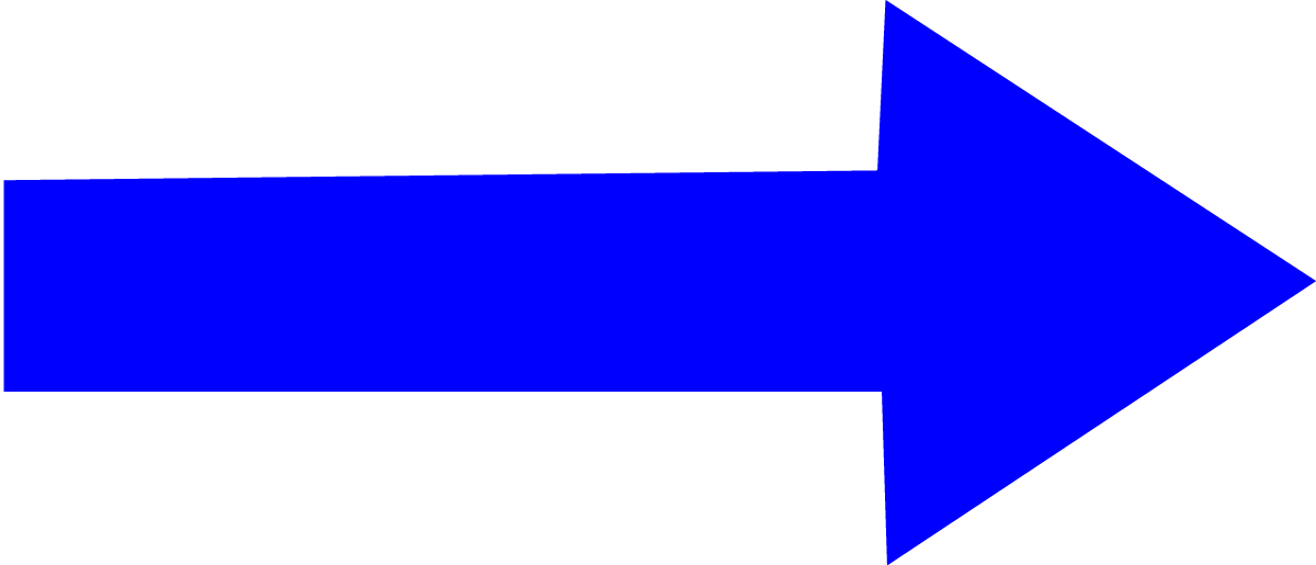 Blue Aarrow PNG