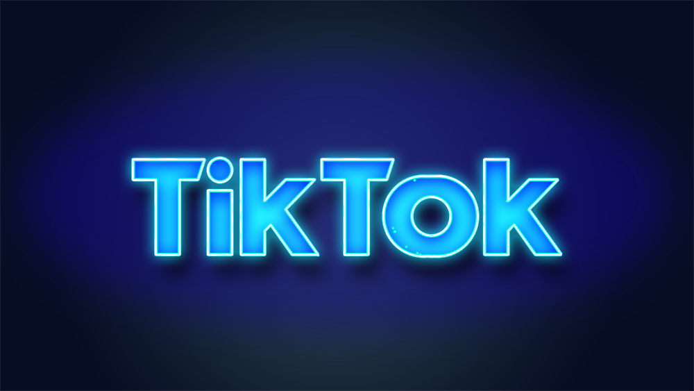 Neon TikTok title=