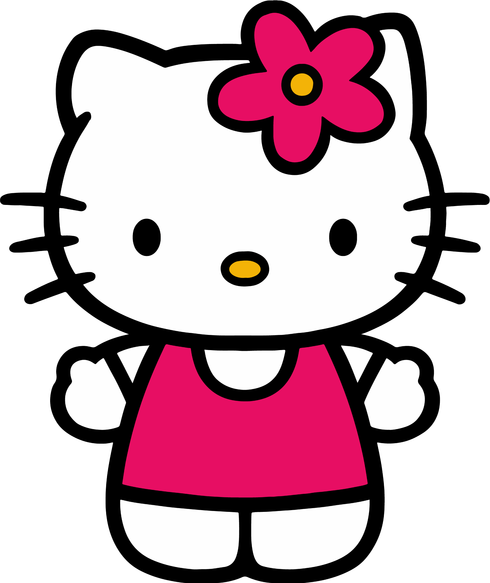 Hello Kitty Full Body PNG