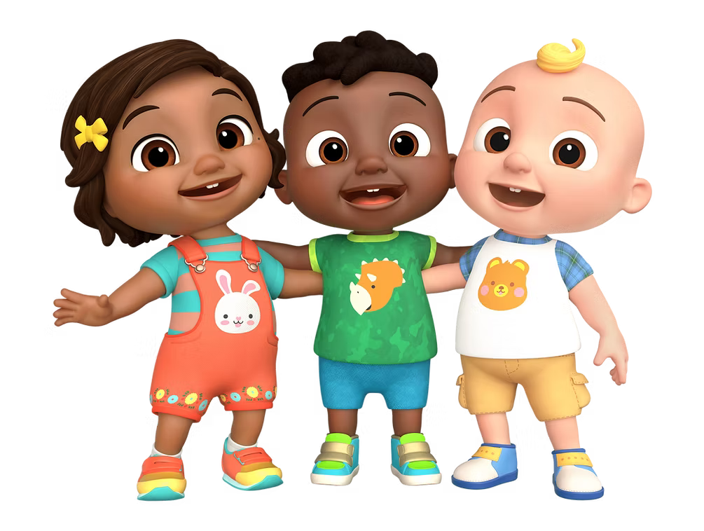 cocomelon african american family png
