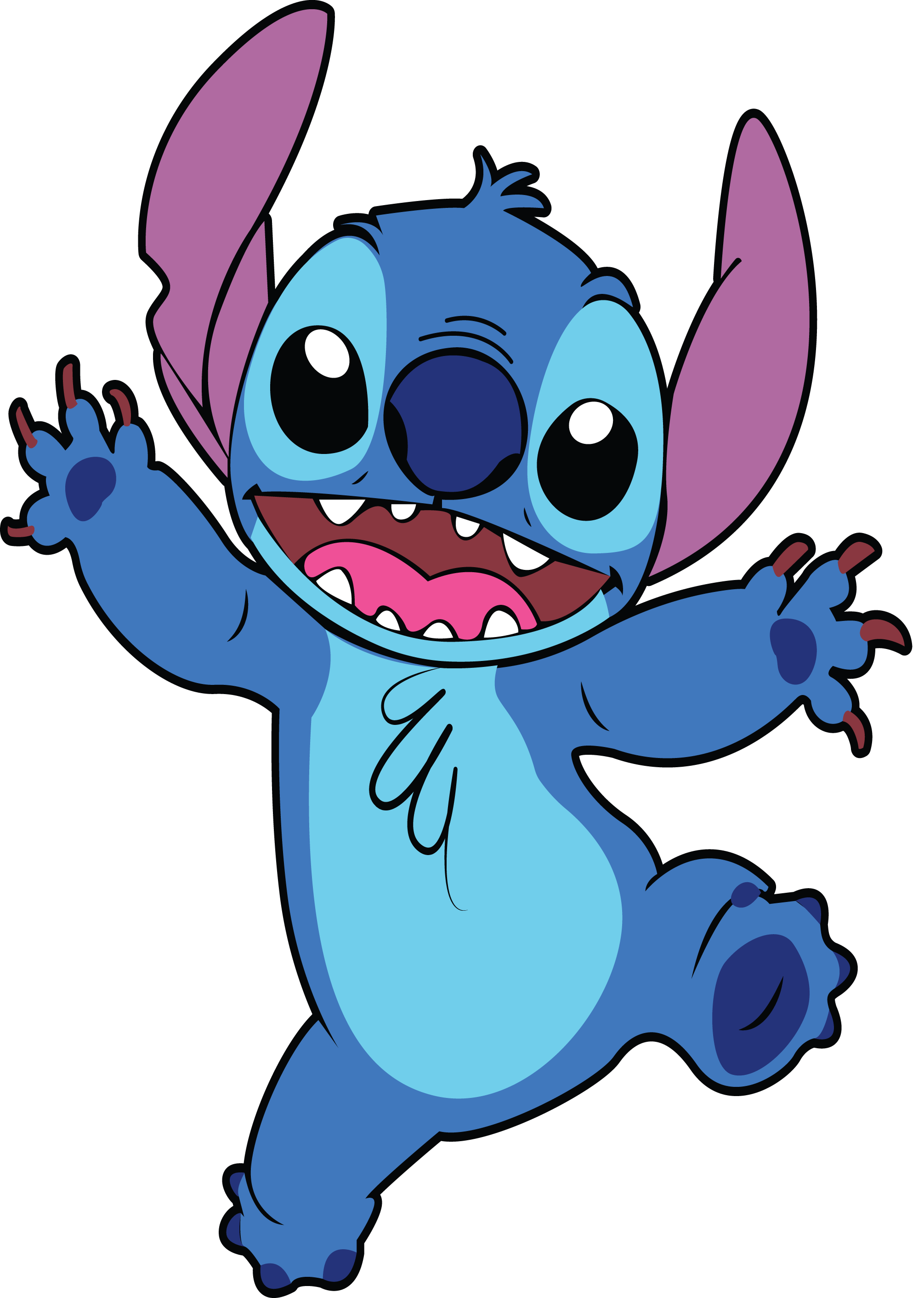 Happy Stitch PNG
