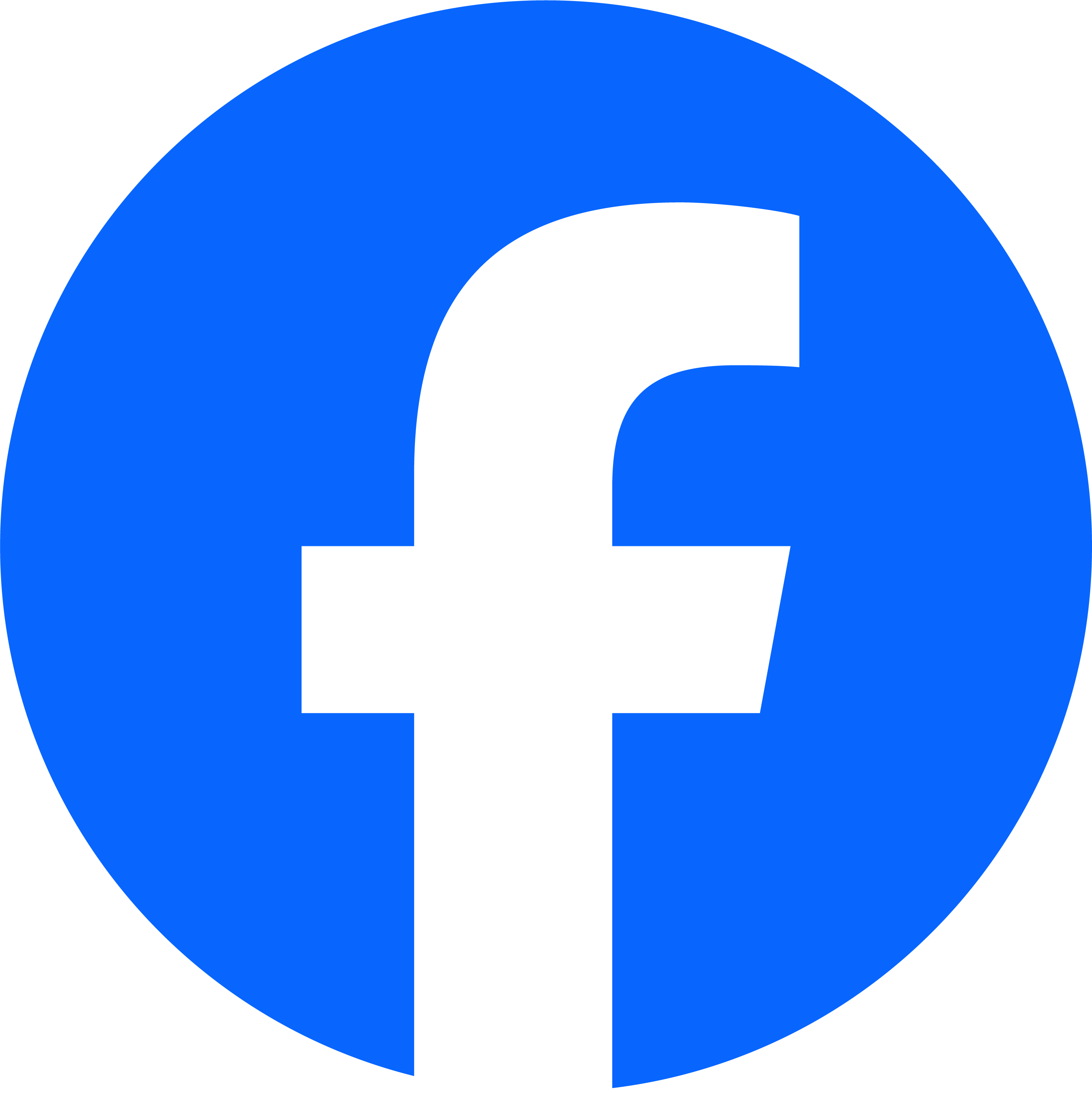 Facebook Official Blue Circle Logo Transparent