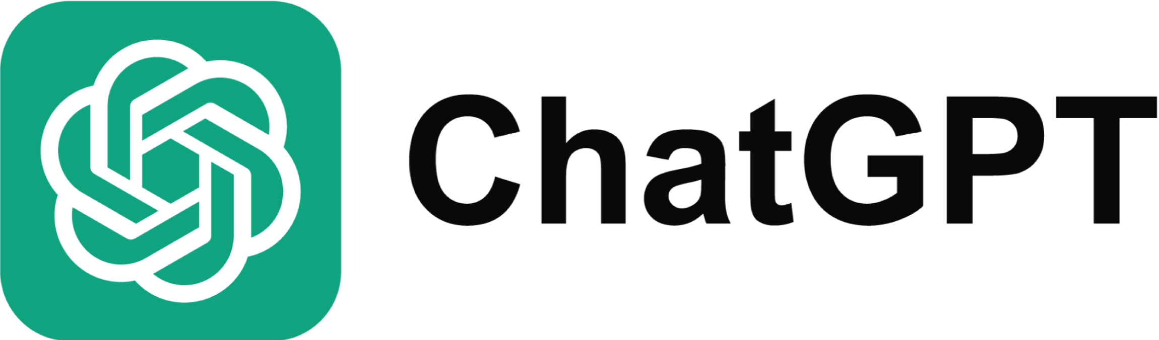 ChatGPT Logo with Text
