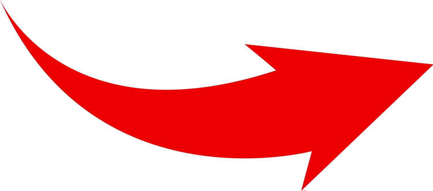 Curved Arrow PNG for Design Use